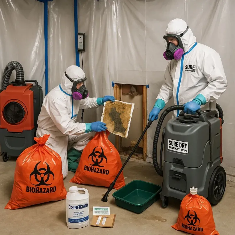 Contaminated Water Handling Protocols process in Los Banos, CA